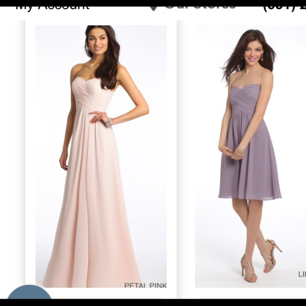 Strapless Bridesmaid Dress